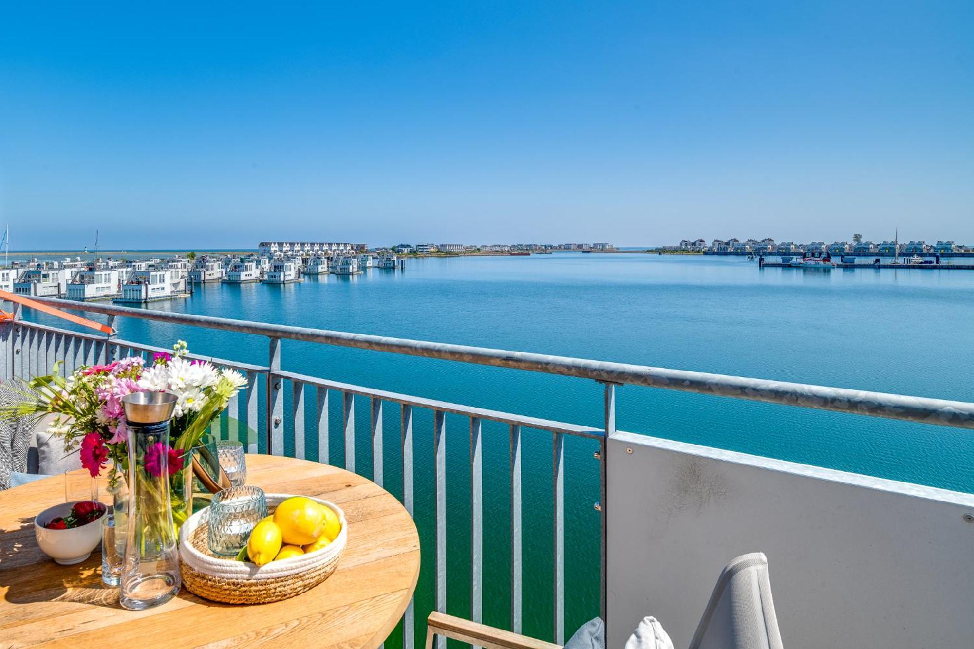 Sea Apartment Mojo- Meerblick, Infrarotauna, Terrasse Ольпениц Экстерьер фото